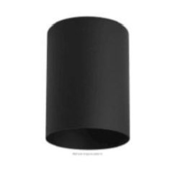 Sunlite 7-in Cylinder Flush Mount, Matte Blk, Aluminum Shade, Minimalist Design DownLght, 60W Max, E26, 120V 90161-SU